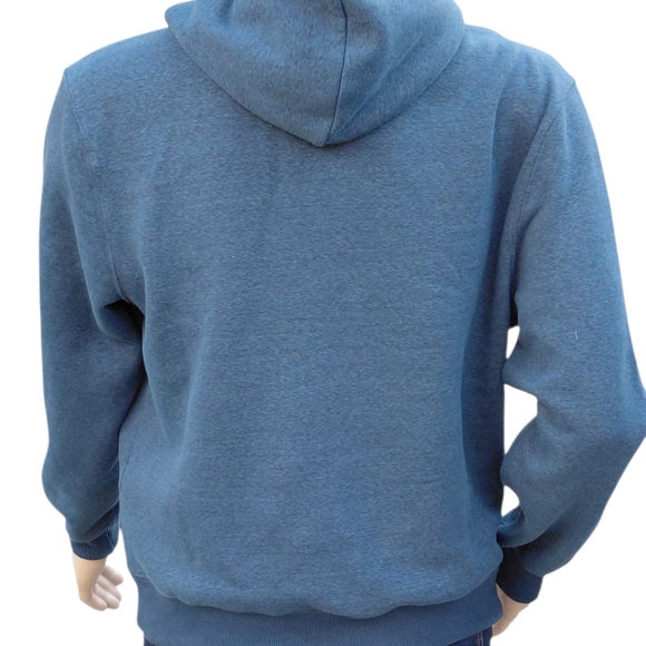 8272....Blue Pullover Hoodie Size Medoum - Picture 6 of 6